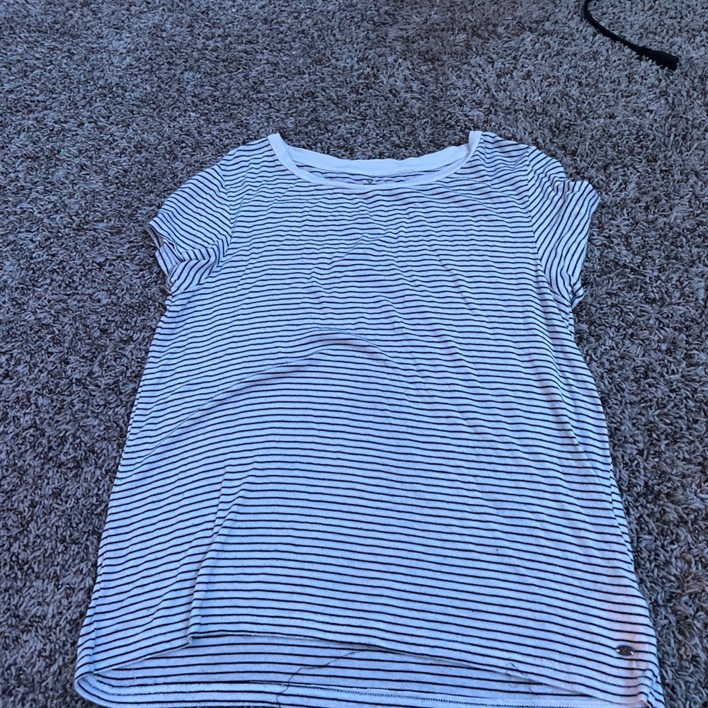 american eagle striped soft and sexy shirt